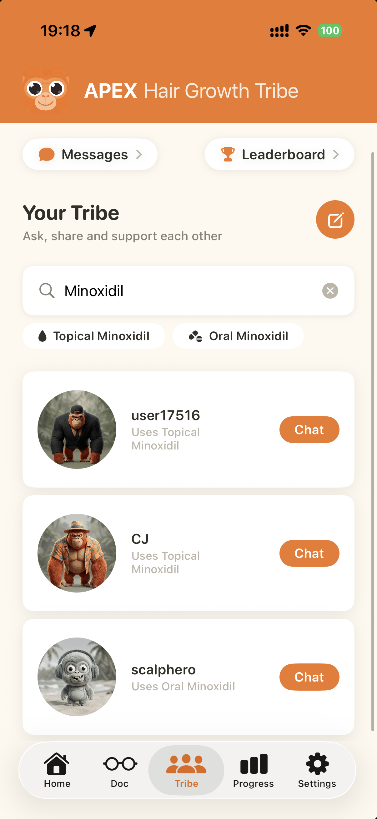 Compare with Others — who use your Same Treatments